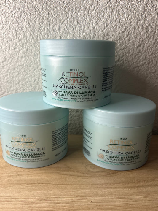 Masque réparateur pour cheveux à la bave d’escargot