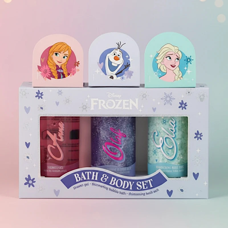 Coffret bain Reine des Neiges