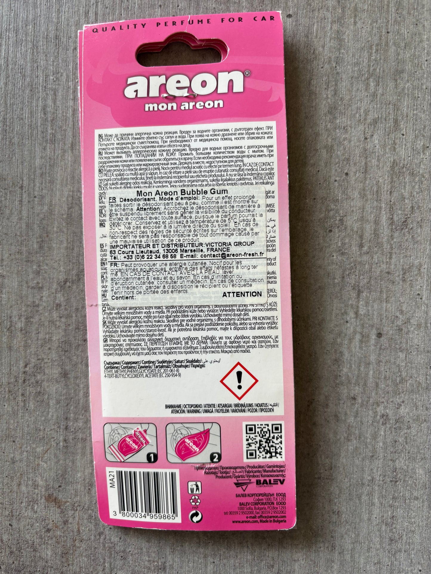 Parfum voiture