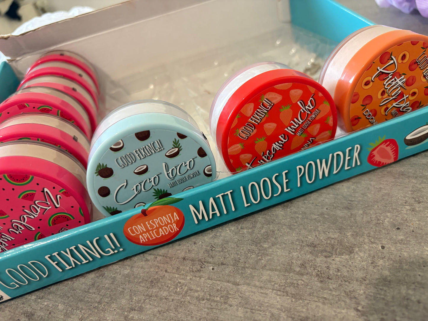 Poudre libre mat fixante