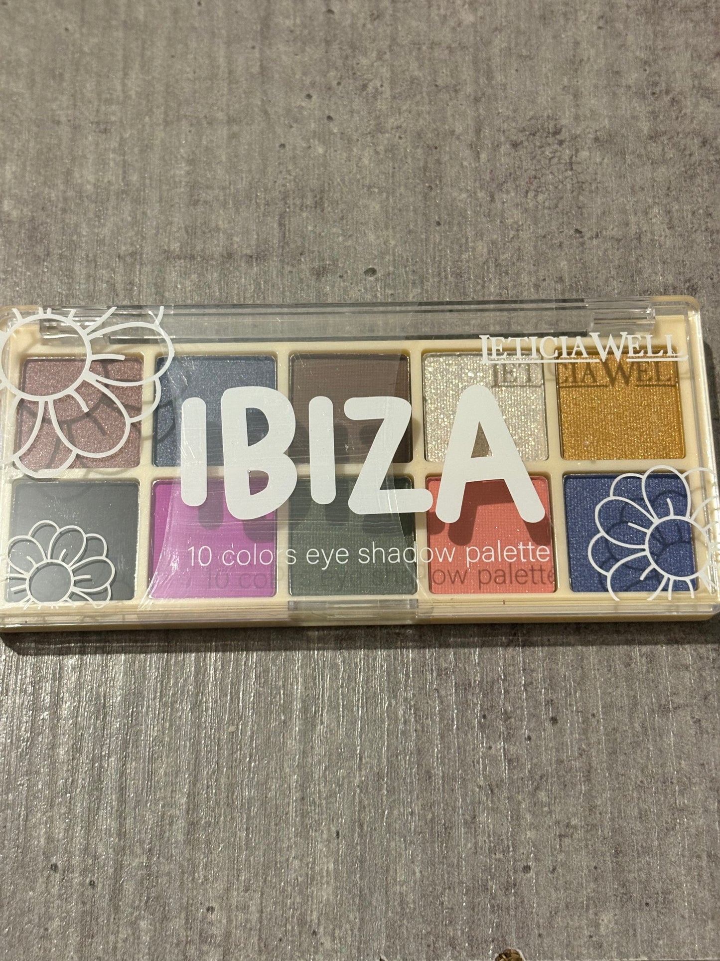 Palettes IBIZA 10 couleurs