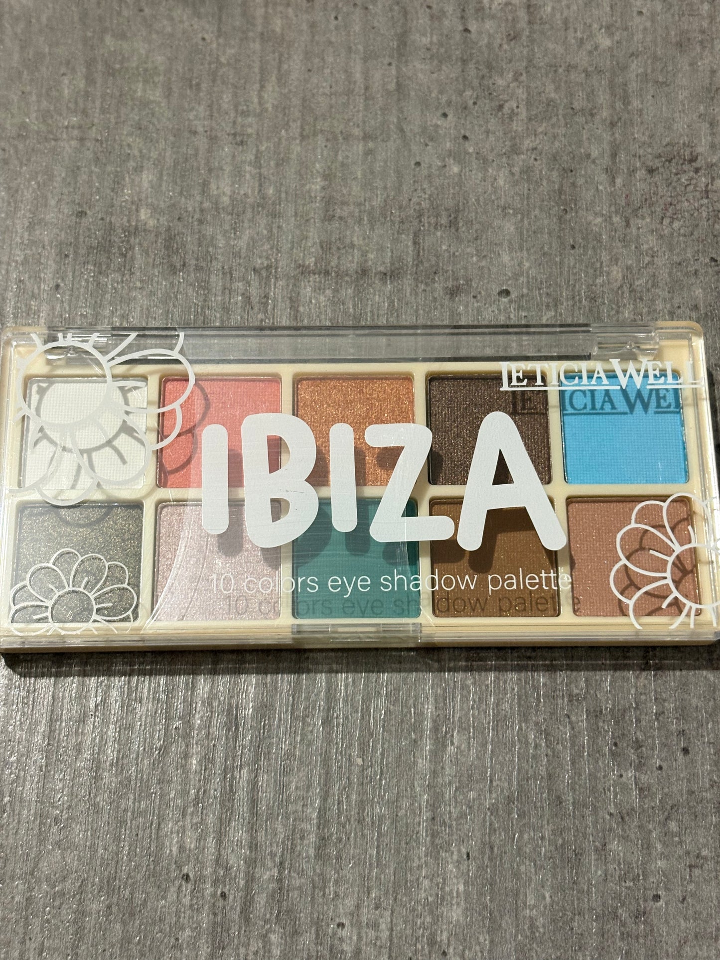 Palettes IBIZA 10 couleurs