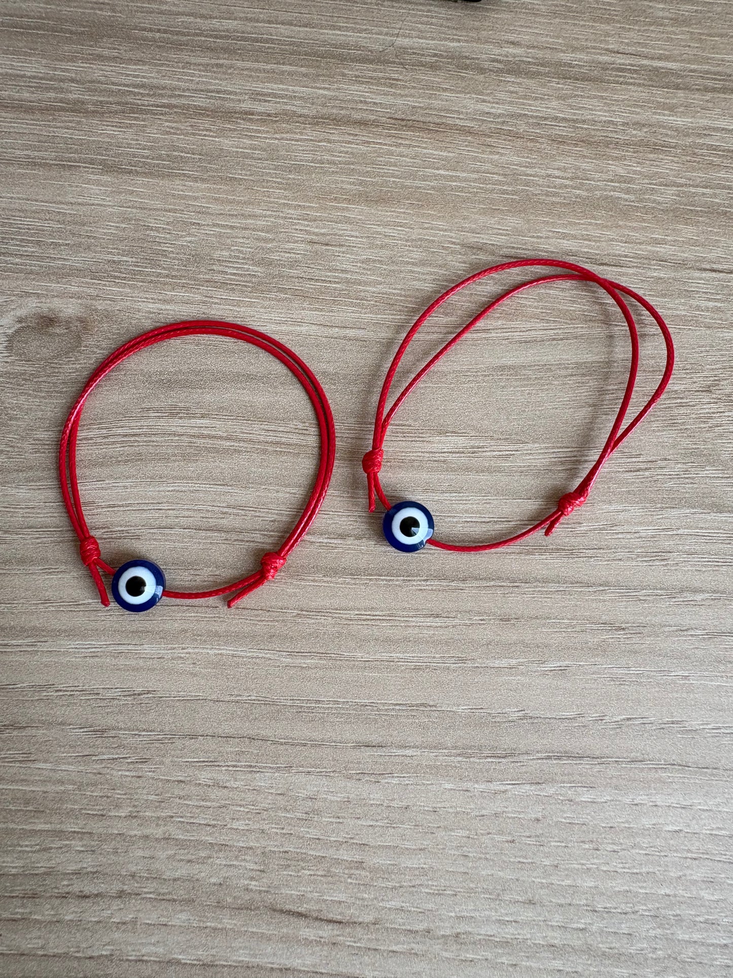 Bracelet cordon œil