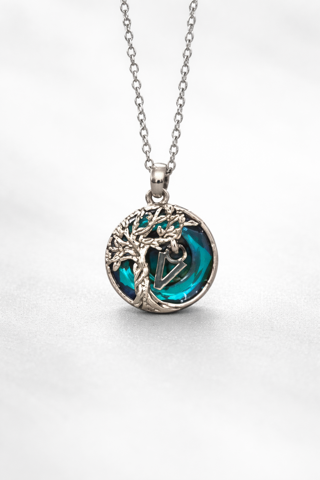 Collier arbre de vie Lettre