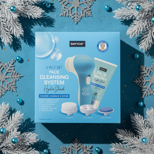 Set Nettoyage visage Hydro shock